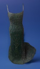 Sherri Hill Full Beaded Deep Emerald Green Prom Dress Pretty Gown Size 6 -AS IS-