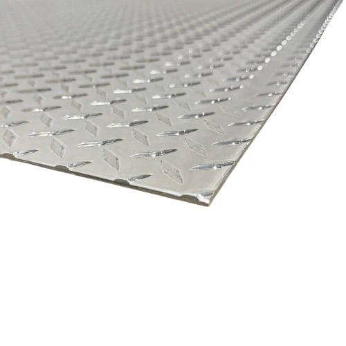 Placa de diamante de aluminio de 12" x 36" de 0,125" de espesor (1/8 pulgada) - Placa de rodadura, aleación 3003 Foto 3 de 4