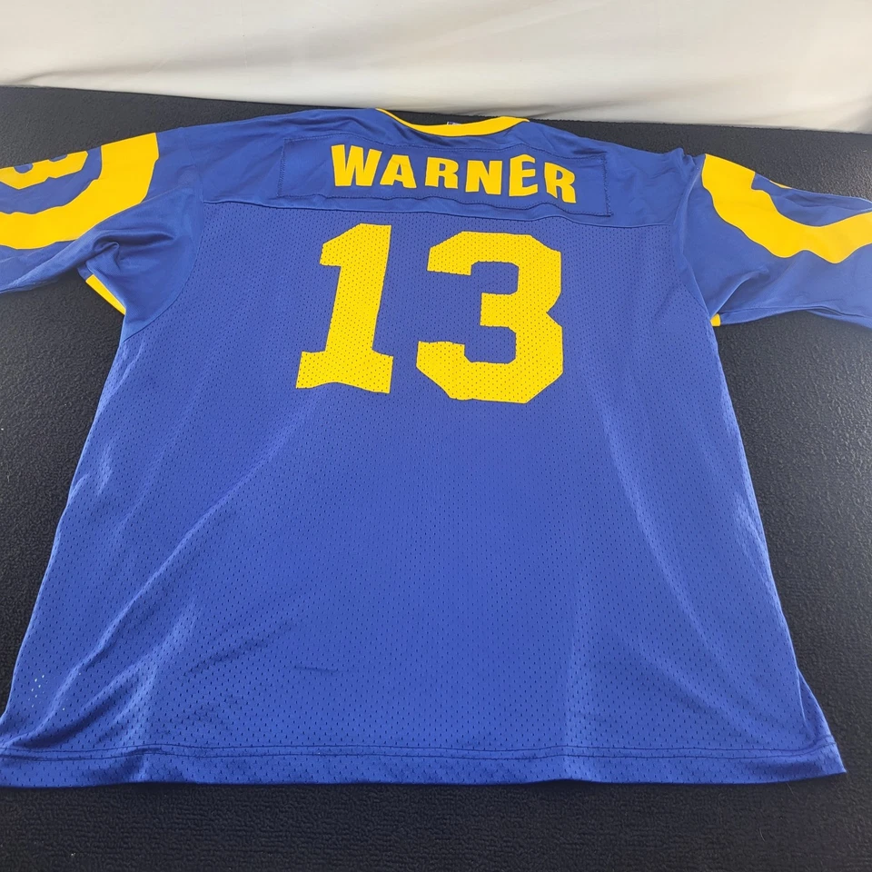 Camiseta Kurt Warner St Louis Rams XXL Champion Foto 2 de 4