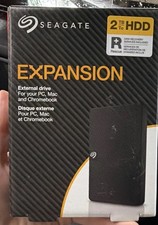 Seagate Expansion 2TB USB-Powered External HDD Black w/ Data Recovery, PC/Mac