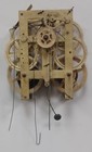 Antique Vintage Original New Haven Clock Movement, Alarm & Tin Painted Dial — photo 4