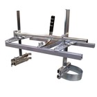 SECURA Scierie Mobile 14"-24" Support Tronçonneuse Acier Galvanisé