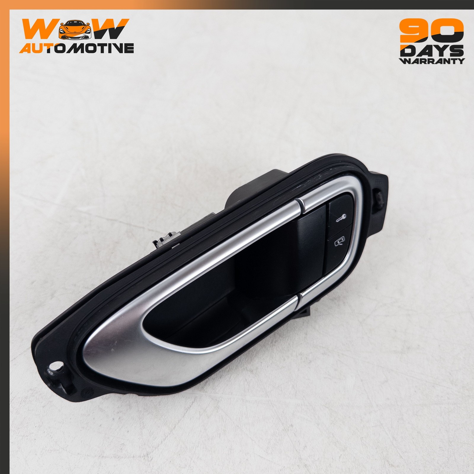 06-13 BENTLEY CONTINENTAL FLYING SPUR FRONT RIGHT INTERIOR DOOR HANDLE CRANK OEM