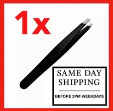 Professional Slanted Tip Eyebrow Tweezers Stainless Steel hair Beauty Tweezer??
