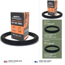 Bakcou  Heavy Duty Fat Tire Tube - Military-Grade Butyl Rubber, 3.5mm Base T...