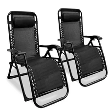2 Zero Gravity Recliner – Anti-Gravity Outdoor Chair for Relaxing & Lounging