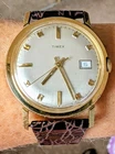 1971 Gt Britain Gents GP Timex Mechanical Date Watch