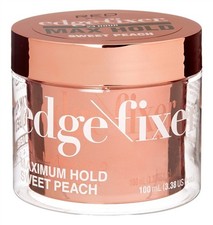2 PACK Kiss Red Edge Fixer Max Hold 24 Hr Sweet Peach 3.38 Ounce Jar
