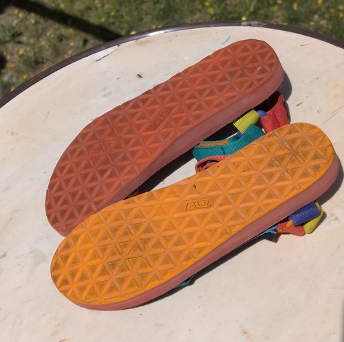 Teva x Cotopaxi Mens 10 Original Universal Sandals Multi Color 1126010 Hiking - Picture 6 of 7