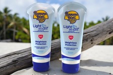 Banana Boat Light as Air SPF 50 Sunscreen Lotion, 6 oz (2 Pack)