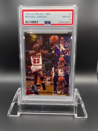 MICHAEL JORDAN 1993-94 Fleer Ultra All NBA Team #2 PSA 8 Chicago Bulls