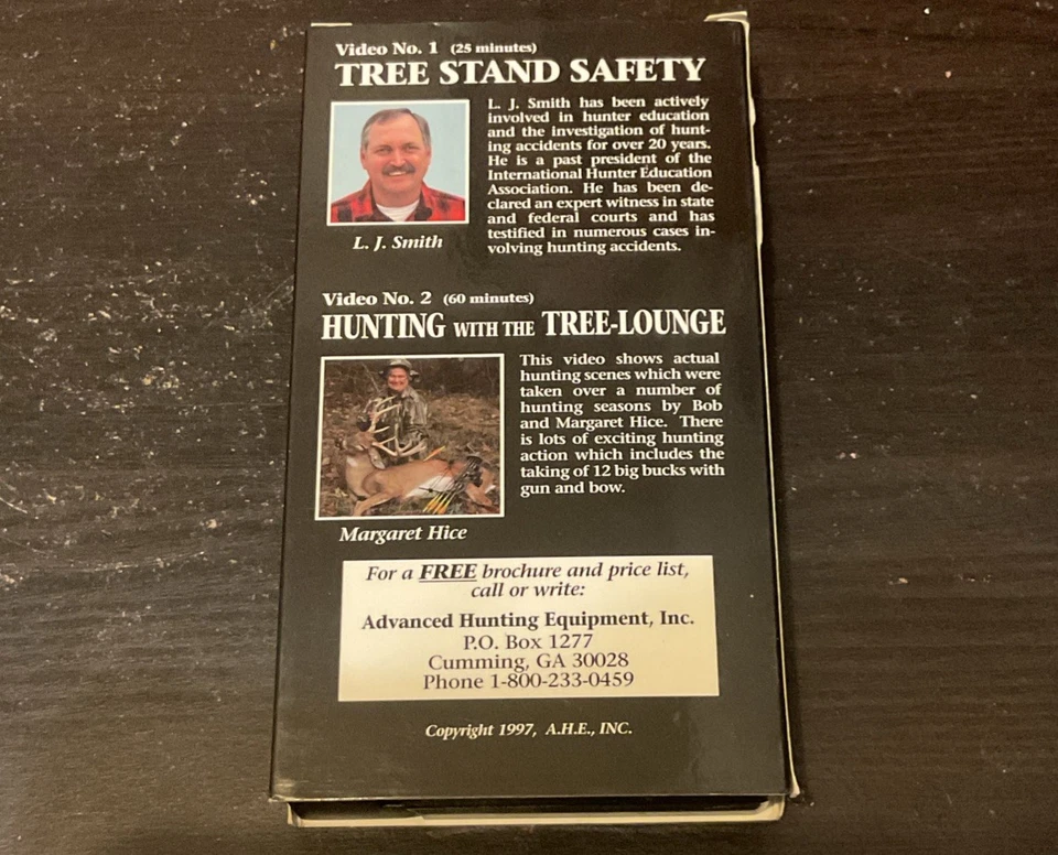 Tree Stand Safety VHS Funny Hunting Tape Cult Classic Red Letter Media - Image 2 of 4