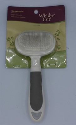 Whisker City Cat Slicker Brush For Long Hair Breeds of Cats