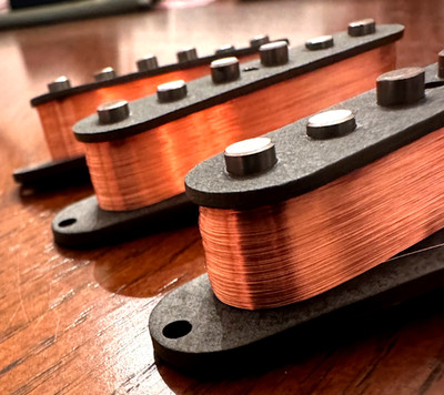 Ben s Pickups: Custom ''Light Roast'' Low-Wind Strat Set