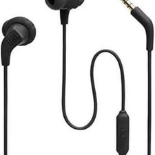 JBL Endurance Run 2 Wired - Waterproof Wired Sports in-Ear Headphones Black