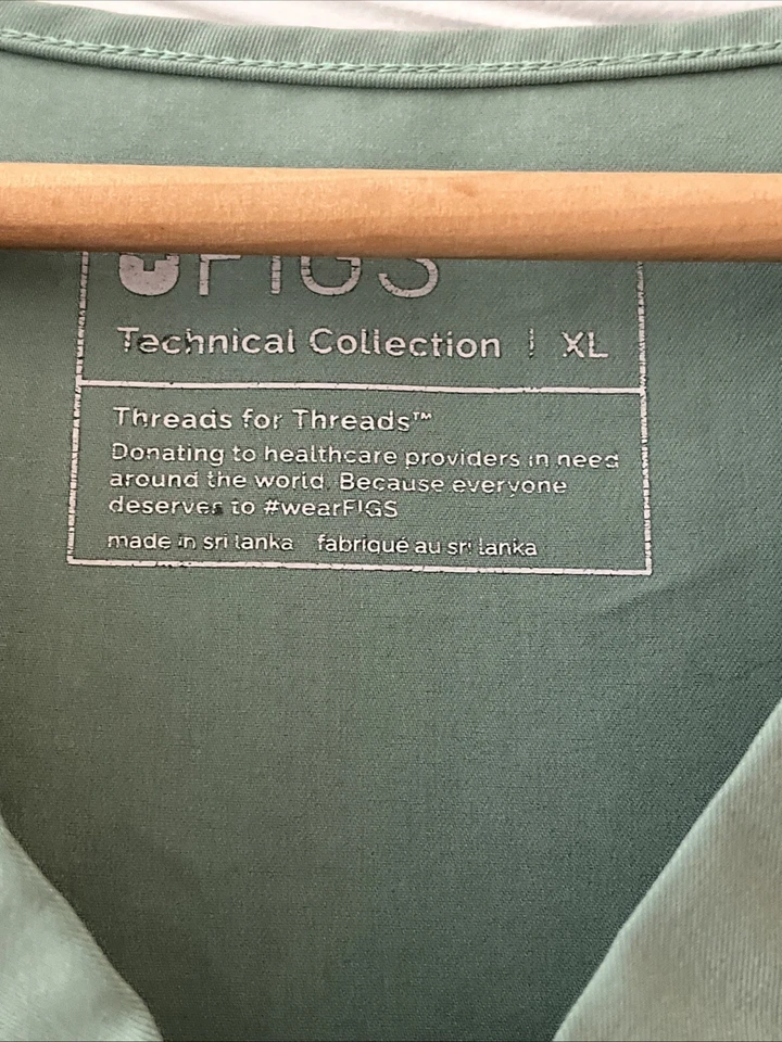 Juego Exfoliante Figs Mujer XL-petite Verde Claro Colección Técnica Foto 2 de 4