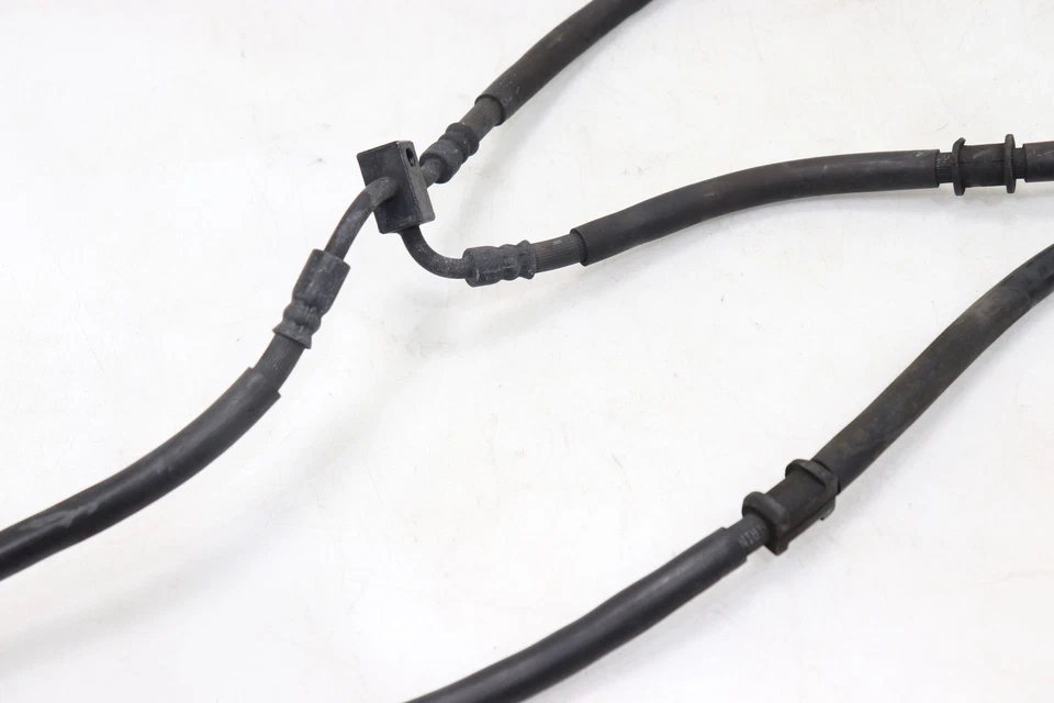 11-15 KAWASAKI NINJA ZX10R OEM MANGUERA DE FRENO DELANTERA TRASERA LÍNEA DE LÍQUIDO IZQUIERDA DERECHA Foto 3 de 4