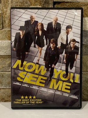 Now You See Me DVD Thriller Heist Special Features Audio Commentary English