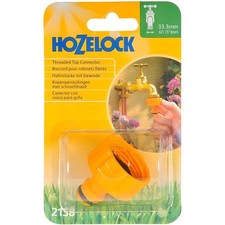 Hozelock 1" BSP Tap Adaptor 2177 for Quick Click Hose Connector System