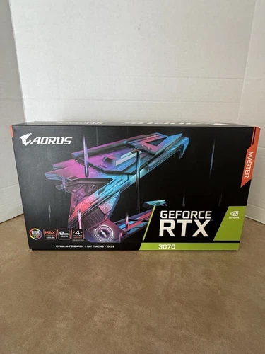 GIGABYTE AORUS GeForce RTX 3070 MASTER 8‎GB GDDR6 Graphics Card