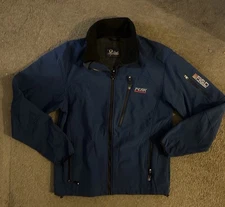 Peak Performance R&D Softshell Jacket Blue Men Small Full Zip Ski Snow