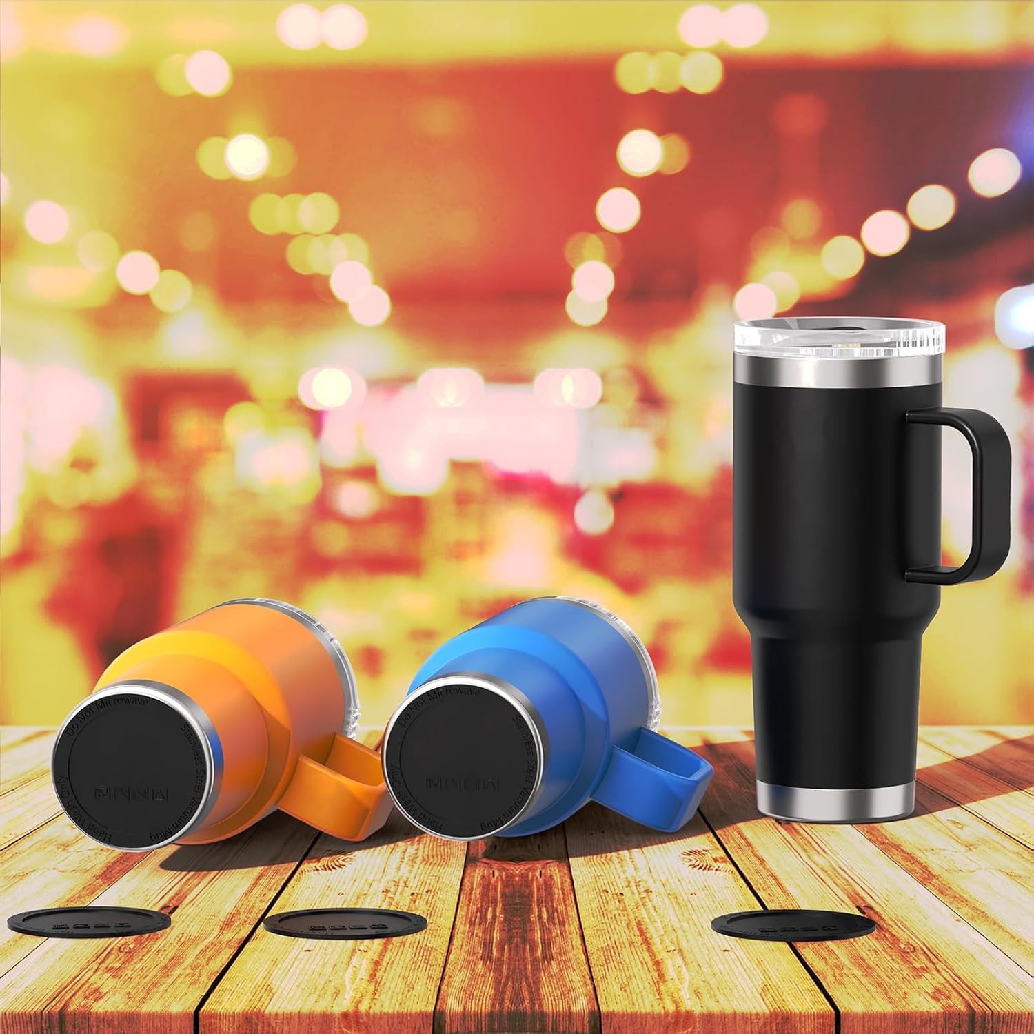 Bottom Pad Compatible With Yeti Rambler Tumbler, Travel M...