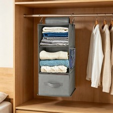 Pair Of arrangeable Hanging Shelves For Maximizing Closet Space Convenient To