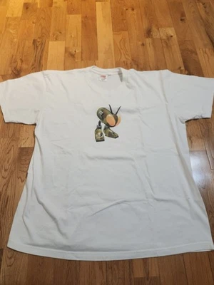 Supreme Junya Watanabe Comme des Garcons CDG Camo Bug T-Shirt White Size XL - Photo 1/4