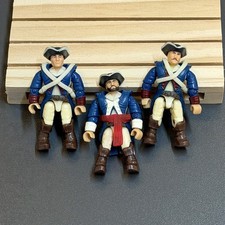 Ultra Rare 3x Mega Bloks Assassin's Creed Figures French Revolution Pack Soldier