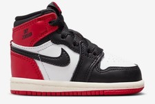 Jordan 1 Retro High OG Red, Black And White Sz 3c toddler - NIB - Authentic