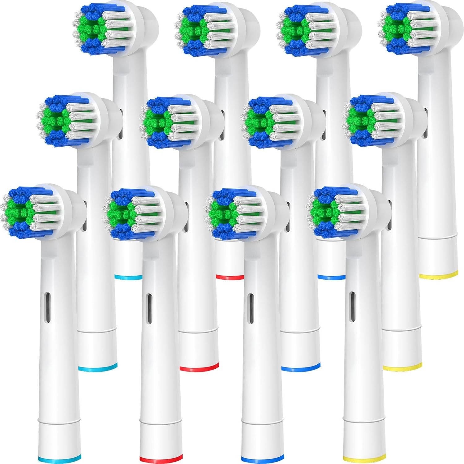 Oral B Compatible Toothbrush Heads 12 Pack GENKENT Electric Replacement Heads