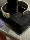  MEXICO  950 STERLING BRACELET INLAY TURQUOISE   — photo 7