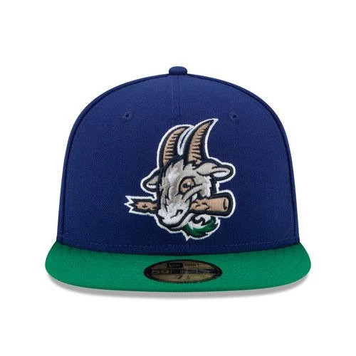 CAPPELLO HARTFORD YARD GOATS MILB UOMO NEW ERA ON FIELD FIT DUE TONI TAGLIA 7 1/2 - Foto 2 di 4