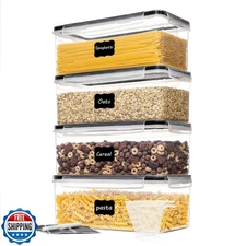 Vtopmart Airtight Food Storage Containers with Lids 4PCS Set 3.2L