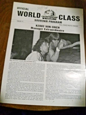 OFFICIAL WORLD CLASS CHAMPIONSHIP WRESTLING PROGRAM KERRY VON ERICH COVER 1987