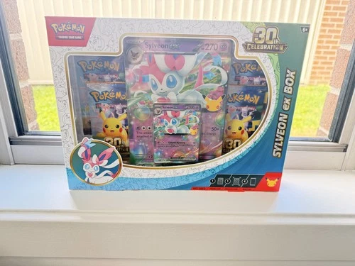 Pokémon TCG 30th Celebration Sylveon ex Box Sealed