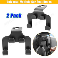 Car Headrest Hooks Practical Organizer for Daily Driving Use 2 Pack Universal