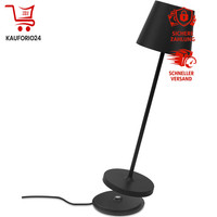 Led Tischleuchte Dimmbare Akku 38Cm Warmlicht Indoor Outdoor Schwarz Usb