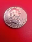 1951 P Franklin Silver Half Dollar AU/BU