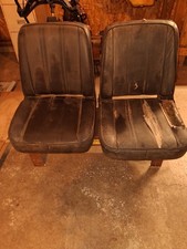 Jeep Cj Cj5 Cj7 Cj8 76-86 Oem Driver Passenger Low Back Front Seat Pair Jeep Cj Cj5 Cj7 Cj8 76-86 Oem Driver Passenger Low Back Front Seat Pair