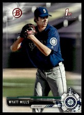 2017 Bowman Draft Wyatt Mills Seattle Mariners #BD-14