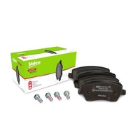Bremsbelagsatz Scheiben Vorne 17,4 Mm Valeo FüR U.A. Renault Clio