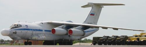 A-60 Airborne Russian Air Force Beriev Airplane Mahogany Wood Model Large New - Afbeelding 1 van 1