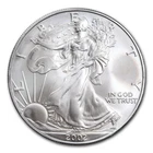 2002 NGC MS69 EARLY PRODUCTION SILVER EAGLE STRUCK 2001 FROM US MINT SEALED BOX