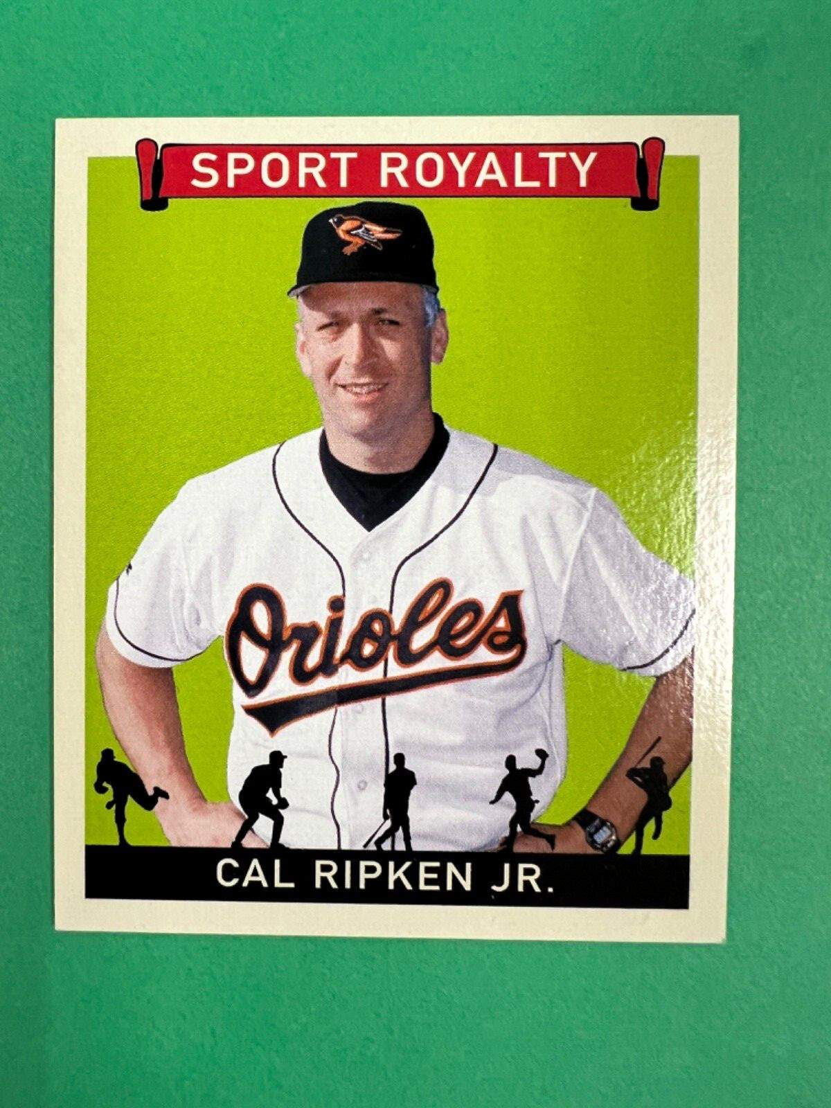 2007 UPPER DECK GOUDEY CAL RIPKEN JR. ORIOLES SPORTS ROYALTY SHORT PRINT #SR-CR