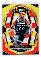 2018-19 Panini Select Andrew Wiggins #121 Tri Color Prizm Minnesota Timberwolves