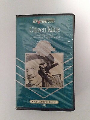 Citizen Kane - VHS - RKO Pictures (1985) Original Studio Edition Orson Welles 