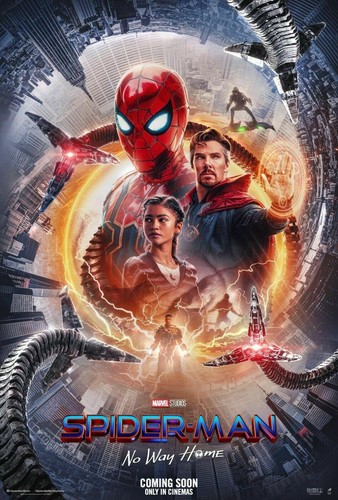 2021 Spiderman No Way Home Movie Poster 11X17 Dr Strange Tom Holland🕷🕸🍿 - Picture 3 of 3