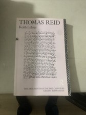 Thomas Reid Paperback Keith Lehrer