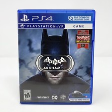 Batman: Arkham VR For Playstation 4 - Sony PlayStation VR - CIB - Very Good